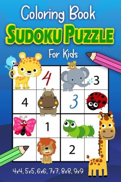 Cover for Uncle Jeff · Sudoku Coloring Book For Kids (Pocketbok) (2020)