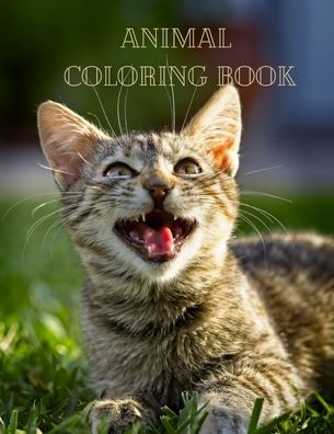 Cover for Anima Vero · Animal Coloring Book (Paperback Book) (2020)