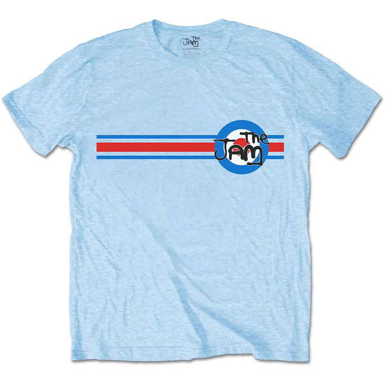 Cover for Jam - The · The Jam Unisex T-Shirt: Target Stripe (Light Blue) (T-shirt)