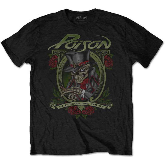 Cover for Poison · Poison Unisex T-Shirt: We Trust (T-shirt)