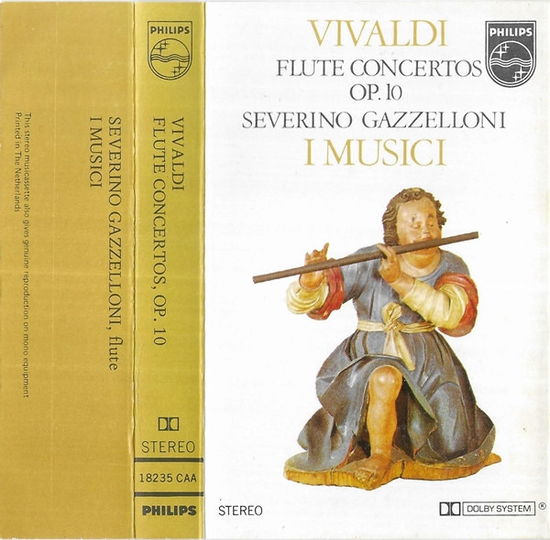 Cover for I Musici / Gazzelloni Severino · Flute Concertos Op. 10 (Cassette) (1968)