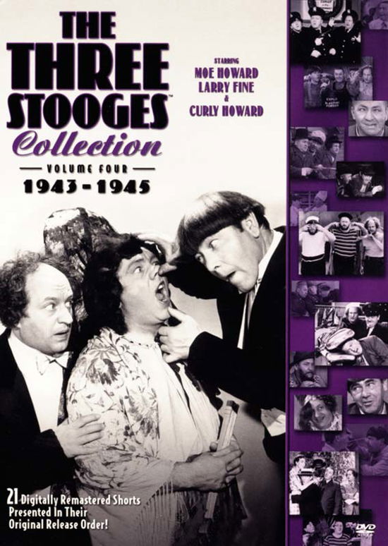 Cover for Three Stooges Collection 4: 1943-1945 (DVD) (2008)