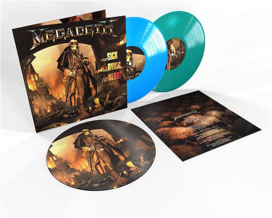 Cover for Megadeth · The Sick, the Dying and the Dead! (LP) [Coloured Vinyl edition]