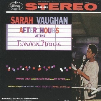 Cover for Sarah Vaughan · After Hours at the London Hous (CD) [Remastered edition] [Digipak] (2009)