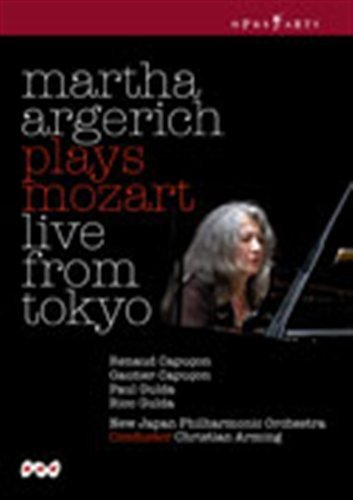 * Martha Argerich Spielt Mozart - Argerich,Martha / Arming,Christian/+ - Film - Opus Arte - 0809478010043 - 16. mars 2009