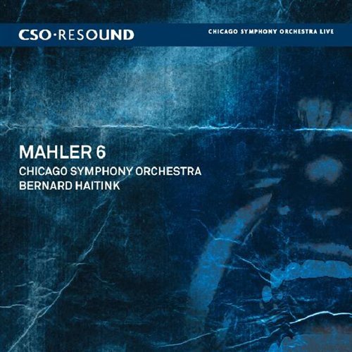 Symphony No. 6 - Mahler / Cso / Haitink - Musik - CHICAGO SYMPH. ORCHESTRA - 0810449018043 - 8. april 2008