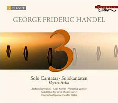 Cover for George Frideric Handel · Handel: Solo Cantatas Arias (CD)