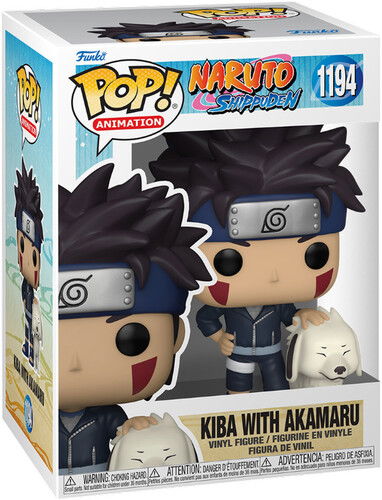 Funko Pop Anime Naruto Kiba with Akamaru - Pop Anime Naruto - Merchandise - Funko - 0889698498043 - 26. oktober 2022