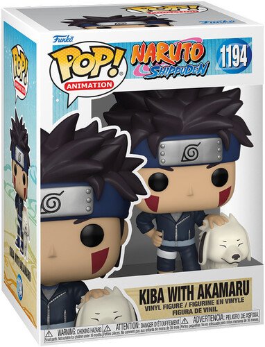 Funko Pop Anime Naruto Kiba with Akamaru - Pop Anime Naruto - Merchandise - Funko - 0889698498043 - October 26, 2022