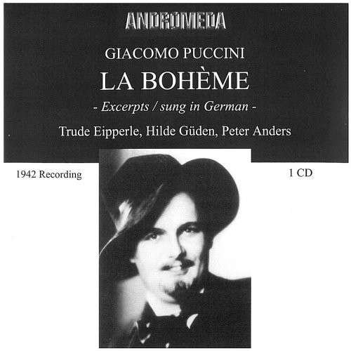 Cover for Puccini / Anders / Eipperle / Guden · La Boheme-hlts (CD) (2012)