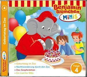 Benjamin Minis-folge 4:geburtstag Im Zoo - Benjamin Blümchen - Musik -  - 4001504243043 - 4. März 2022