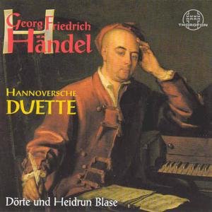 Cover for Handel / Blase,dorte / Blase,heidrun · Hannover Duets (9) (CD) (1999)