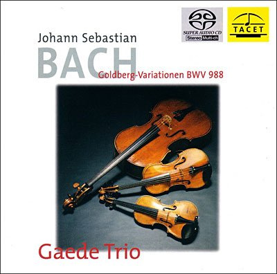 Cover for Bach Johann Sebastian · Goldberg Variations (SACD) (2005)