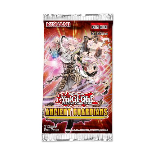 YuGiOh Ancient Guardians Booster 1 Pack Trading Card - Yu-Gi-Oh! Jcc - Fanituote -  - 4012927848043 - 