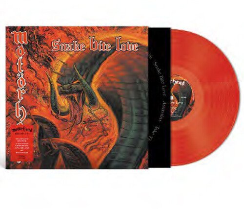 Motörhead · Snake Bite Love (LP) [Transparent Red Vinyl edition] (2023)