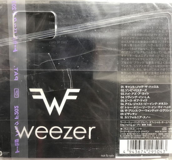 Weezer (Black Album) - Weezer - Musik - WARNER MUSIC JAPAN CO. - 4943674295043 - 1. marts 2019