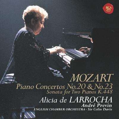 Cover for Alicia de Larrocha · Mozart: Piano Concertos No.20 &amp; No.23. Sonata for Two Pianos (CD) [Japan Import edition] (2007)
