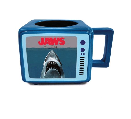 Cover for Jaws · Jaws Youre Gonna Need A Bigger Boat Retro Tv Heat Change Mug (Tasse)