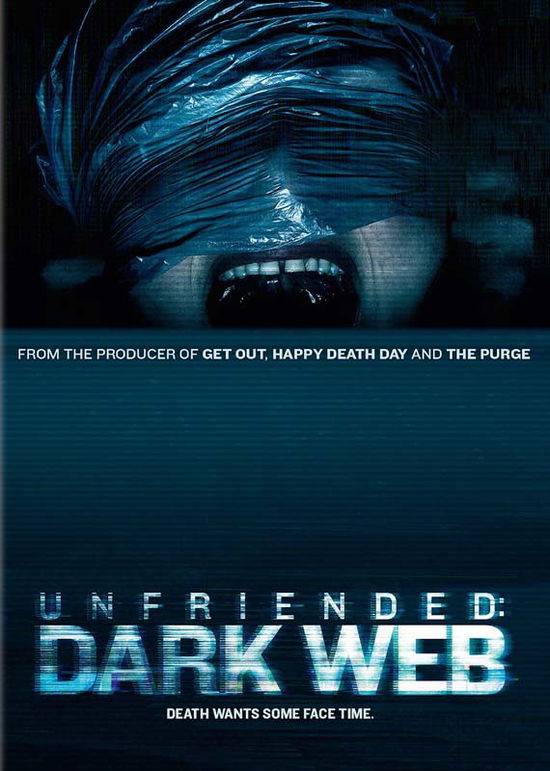 Cover for Unfriended Dark Web DVD · Unfriended - Dark Web (DVD) (2018)