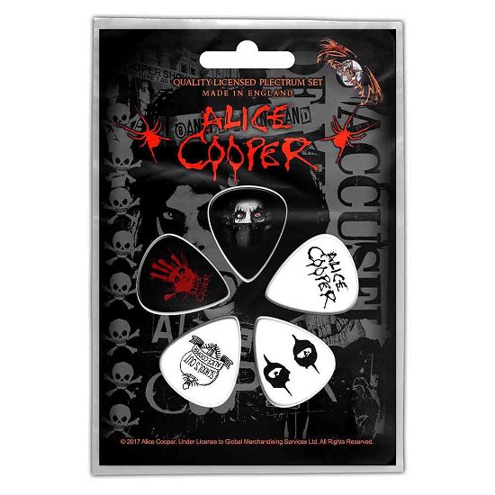 Alice Cooper Plectrum Pack: Eyes - Alice Cooper - Koopwaar - Razamataz - 5055339780043 - 