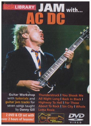 Lick Library  Jam With Ac  Dc 2 Dvd  Cd Set - Ac/Dc - Movies - ROADROCK - 5060088822043 - February 11, 2008