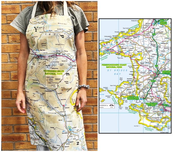Cover for OS Map Adult Apron - Pembrokeshire Coast National Park (MERCH) (2025)