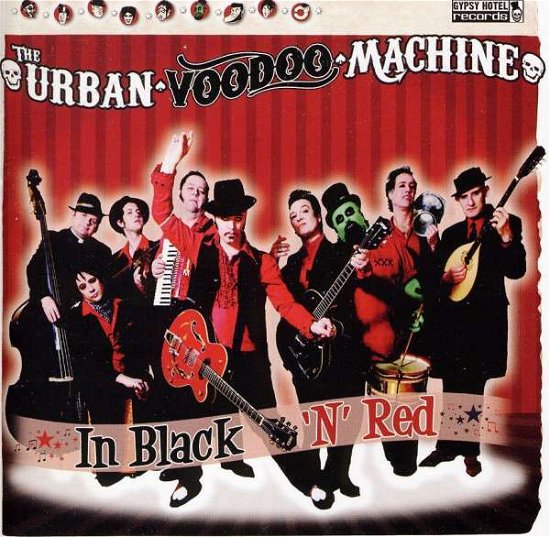 Cover for Urban Voodoo Machine · In Black 'n Red (CD) (2021)