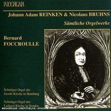 Cover for Bruhns / Reinken / Foccroulle · North German Organ Masters After Bach (CD) (2003)