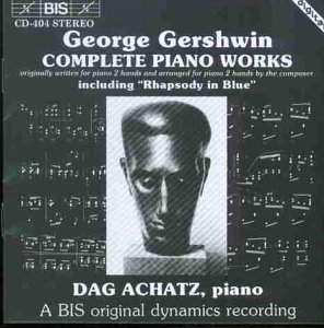 Cover for Gershwin / Achatz · Complete Piano Music (CD) (1994)