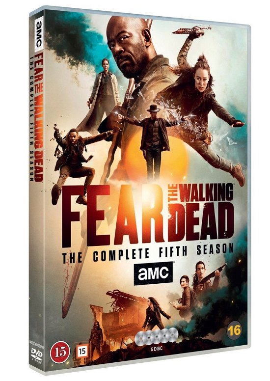 Cover for Fear the Walking Dead · Fear the Walking Dead - Season 5 (DVD) (2019)