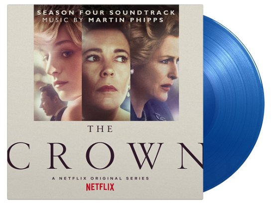 Cover for The Crown Season 4 (Soundtrack) (LP) [Royal Blue Vinyl edition] (2023)