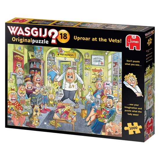 Original 18 - Uproar At The Vets!â (1000 Pieces) (1119801818Â ) - Wasgij - Produtos -  - 8721017601043 - 