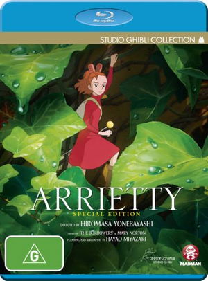 Cover for Ronan, Saoirse, Colman, Olivia, Strong, Mark, Allen-gale, Luke, Yonebayashi, Hiromasa · Arrietty Se (Blu-ray) (2012)