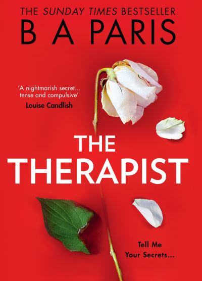 Cover for B A Paris · The Therapist (Paperback Book) (2021)