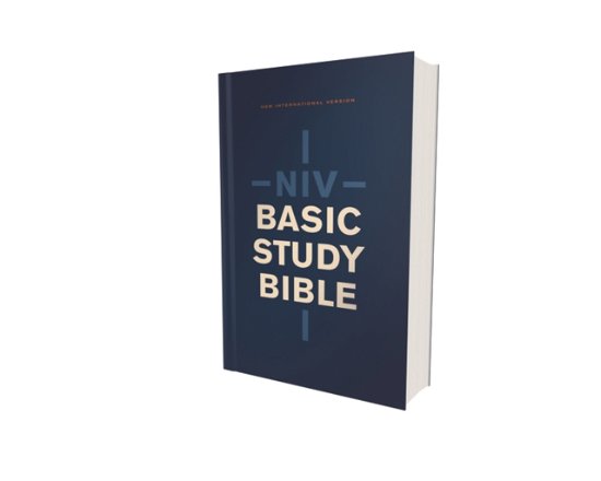 Cover for Zondervan Zondervan · NIV, Basic Study Bible, Economy Edition, Paperback, Blue, Red Letter (Paperback Book) (2023)