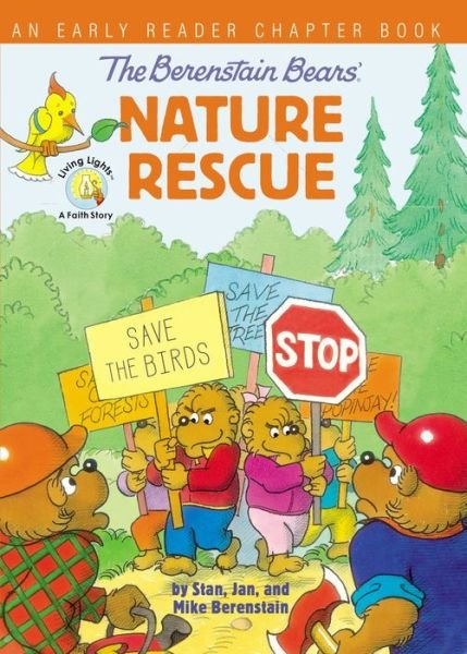 Cover for Stan Berenstain · The Berenstain Bears' Nature Rescue: An Early Reader Chapter Book - Berenstain Bears / Living Lights: A Faith Story (Paperback Bog) (2020)