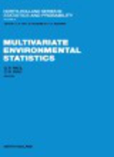 Multivariate Environmental Statistics - North-Holland Series in Statistics & Probability - G P Patil - Books - Elsevier Science & Technology - 9780444898043 - January 4, 1994