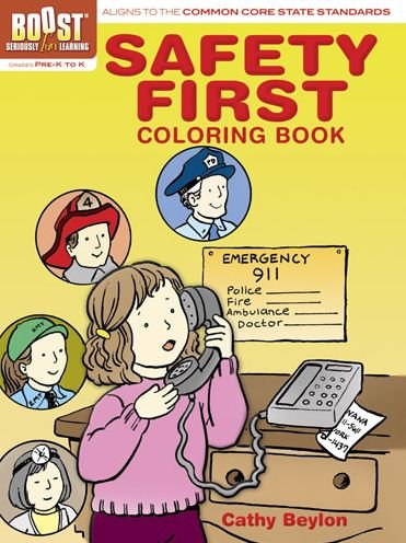Cover for Cathy Beylon · BOOST Safety First Coloring Book - BOOST Educational Series (Pocketbok) (2013)