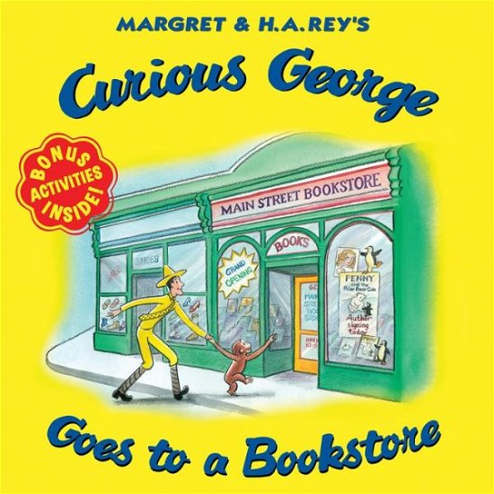 Cover for H. A. Rey · Curious George Goes to a Bookstore - Curious George (Paperback Book) (2017)