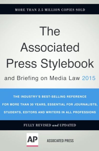 Cover for Associated Press · The Associated Press Stylebook (Paperback Book) (2015)