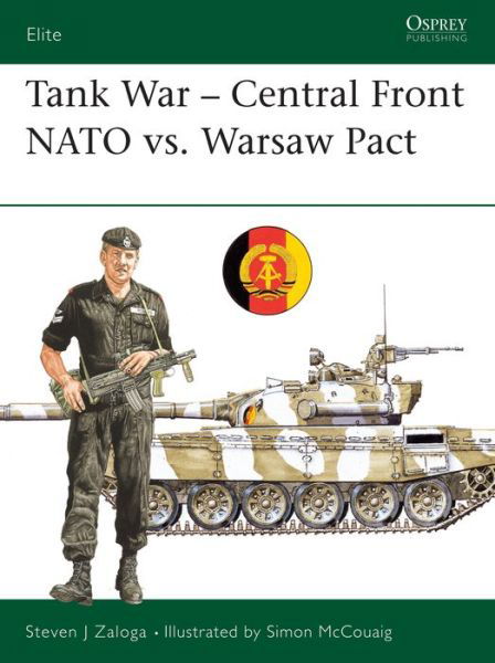 Cover for Zaloga, Steven J. (Author) · Tank War: Central Front NATO vs. Warsaw Pact - Elite (Pocketbok) (1989)