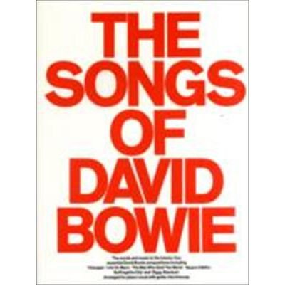 The Songs Of David Bowie - Mick Rock - Boeken - Hal Leonard Europe Limited - 9780860010043 - 1 december 1989