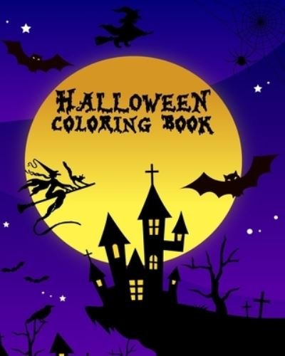 Cover for Dane Grunn · Halloween Coloring Book (Paperback Book) (2024)