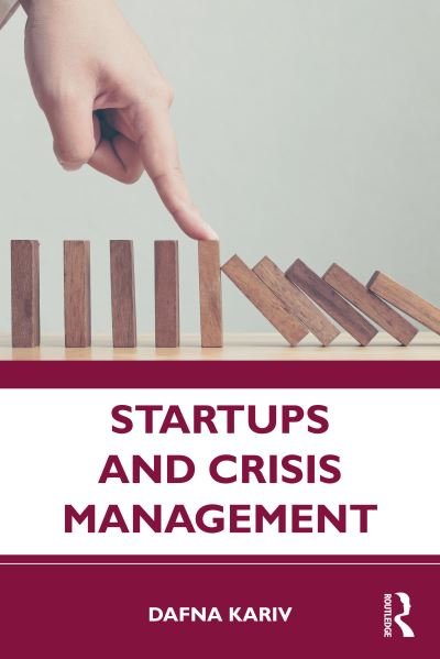 Cover for Dafna Kariv · Startups and Crisis Management (Paperback Bog) (2022)