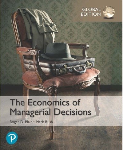 Cover for Blair · The Economics of Managerial Decis (Book)