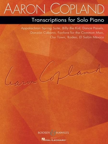 Cover for Aaron Copland · Transcriptions for Solo Piano (Paperback Bog) (2015)