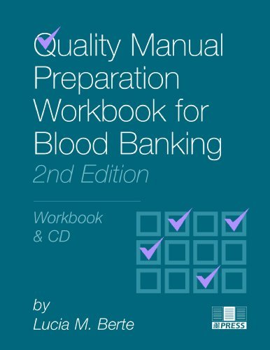 Cover for Cqa (Asq)cmq/oe · Quality Manual Preparation Workbook for Blood Banking, 2nd Edition (Spiralbuch) [2nd edition] (2005)
