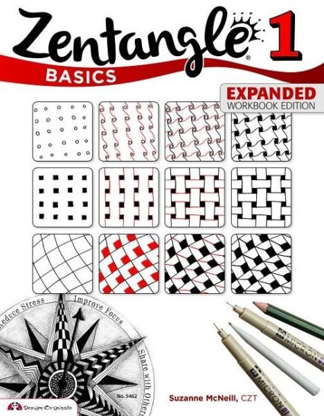 Cover for McNeill, Suzanne, CZT · Zentangle Basics, Expanded Workbook Edition (Paperback Bog) [Enlarged edition] (2014)