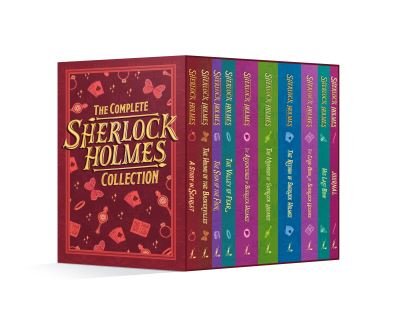 Cover for Sir Arthur Conan Doyle · The Complete Sherlock Holmes Collection - The Complete Sherlock Holmes Collection (Cherry Stone) (Bog) (2024)