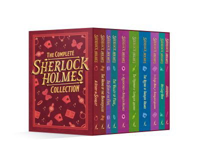 Cover for Sir Arthur Conan Doyle · The Complete Sherlock Holmes Collection - The Complete Sherlock Holmes Collection (Cherry Stone) (Book) (2024)